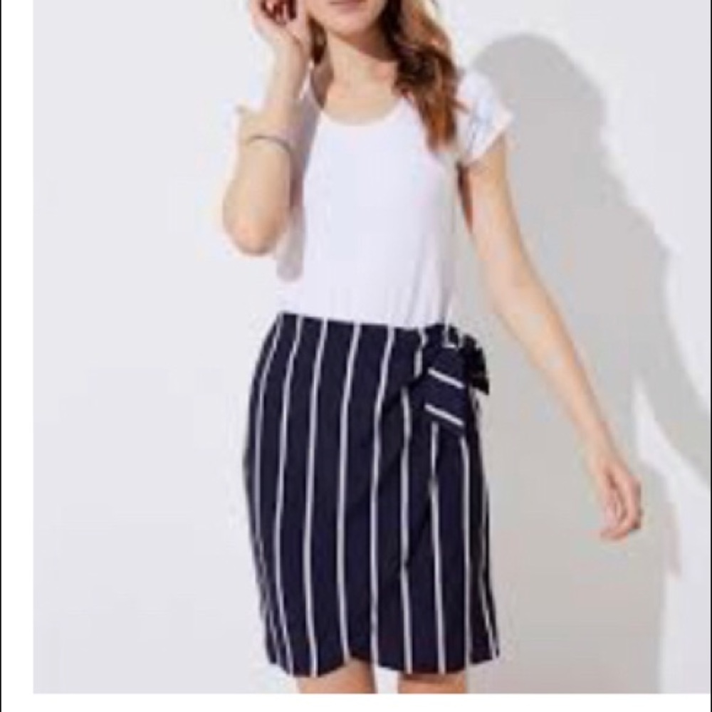 LOFT wrap skirt